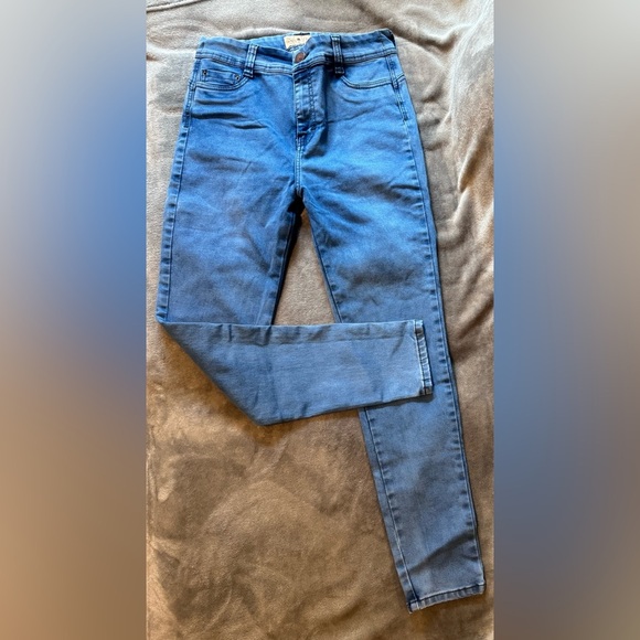 Women's Dark Blue Skinny Jeans - Picture 8 of 13